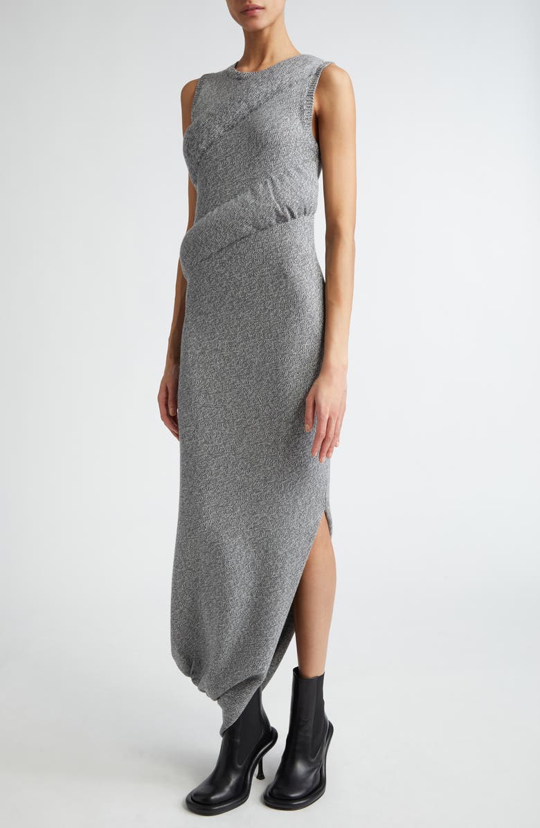 JW Anderson Padded Twist Sleeveless Sweater Dress, Alternate, color,