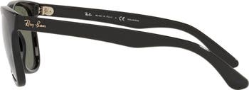 54mm Polarized Wayfarer Sunglasses
