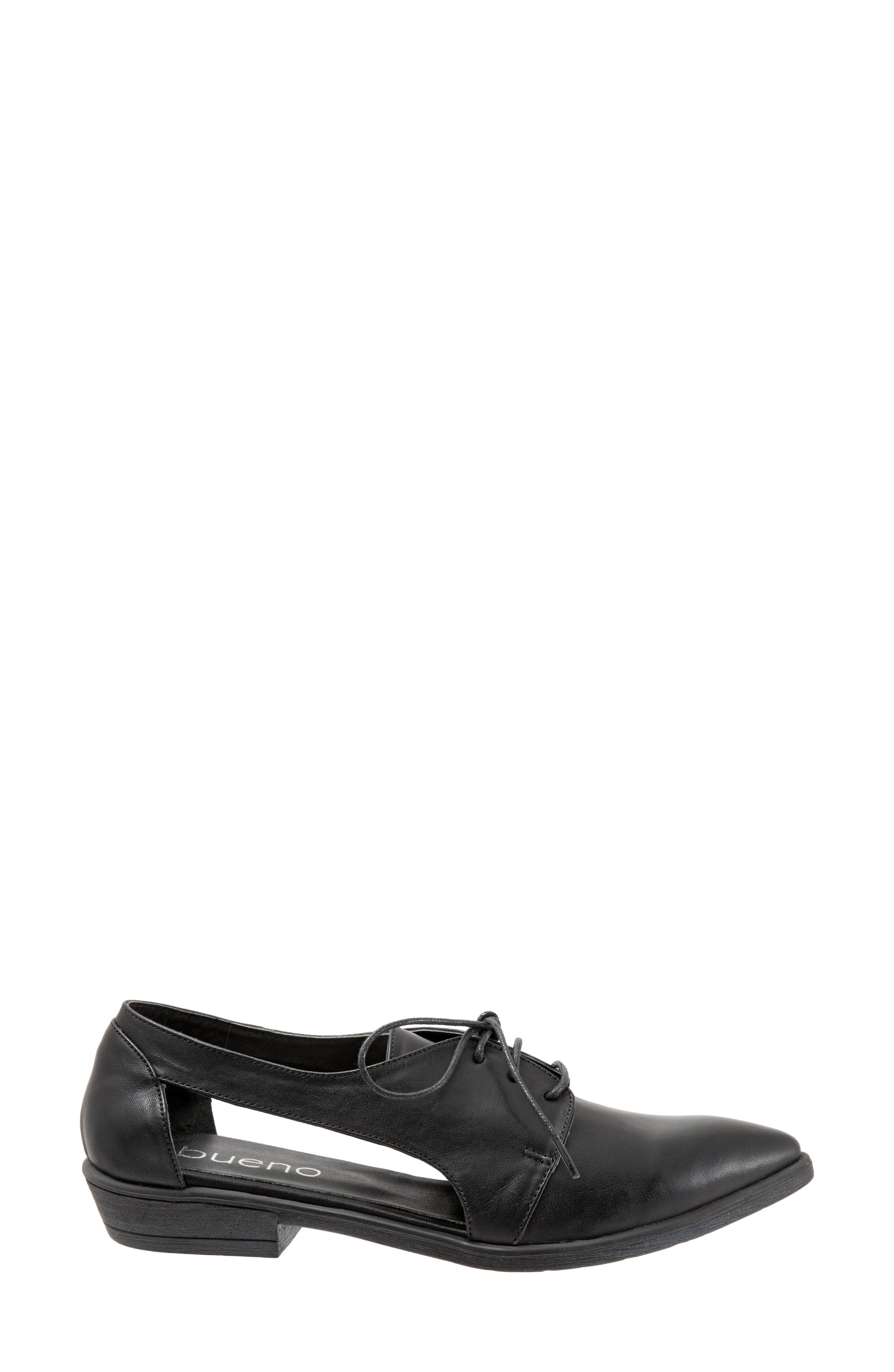 Olivia Derby Flat, Alternate, color, BLACK