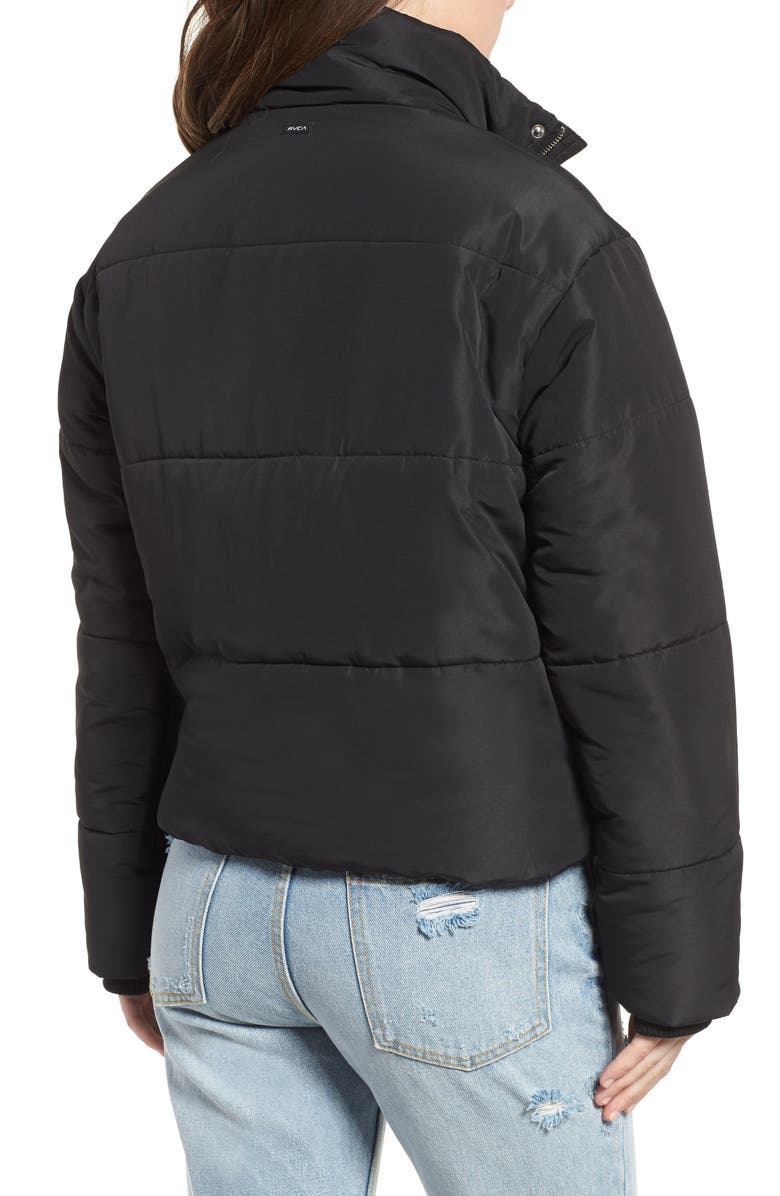 RVCA Eezeh Puffer Coat, Alternate, color, 