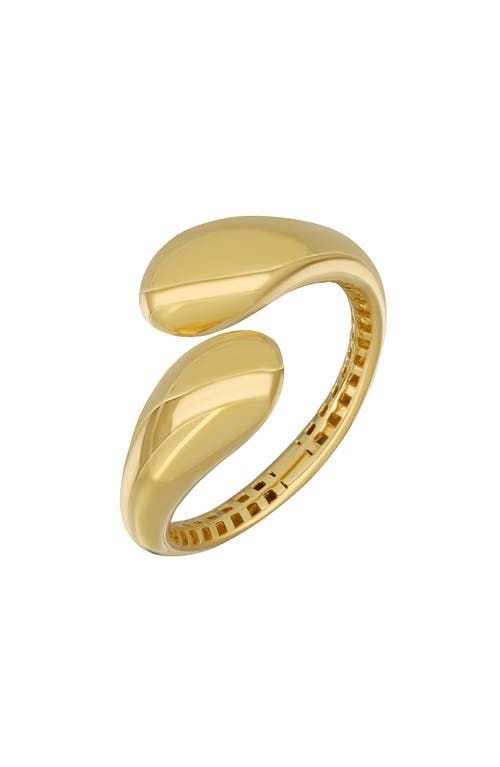 Bony Levy 14k Gold Puffy Bypass Ring In 14k Yellow Gold