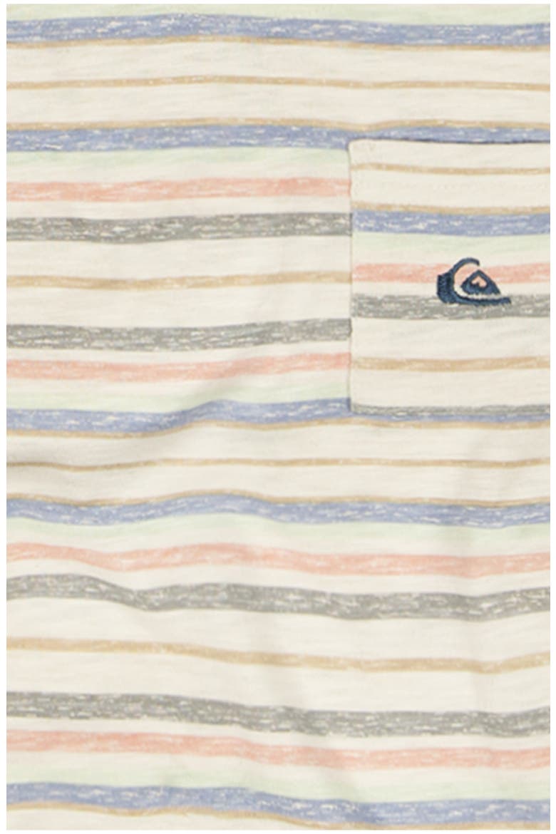 Stripe T-Shirt & Shorts Set, Alternate, color, BEIGE ASSORTED