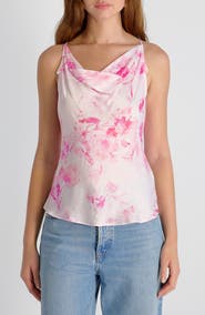 French Connection Sophie Fleur Oona Cowl Neck Top