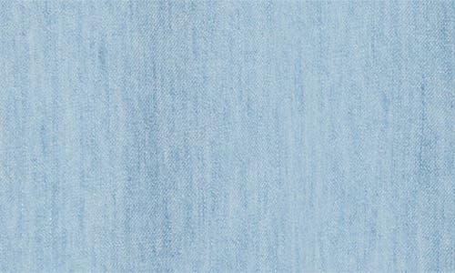 Drake's Light Denim Button-up Shirt In Blue