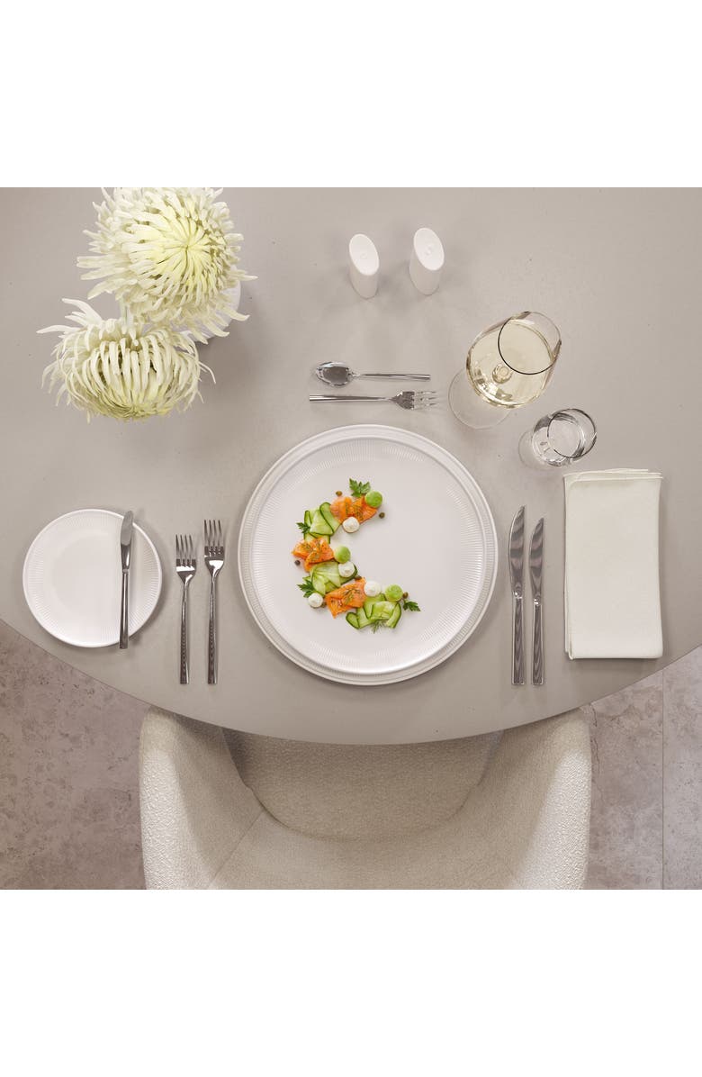 Villeroy & Boch Afina Gourmet Plate, Alternate, color, White