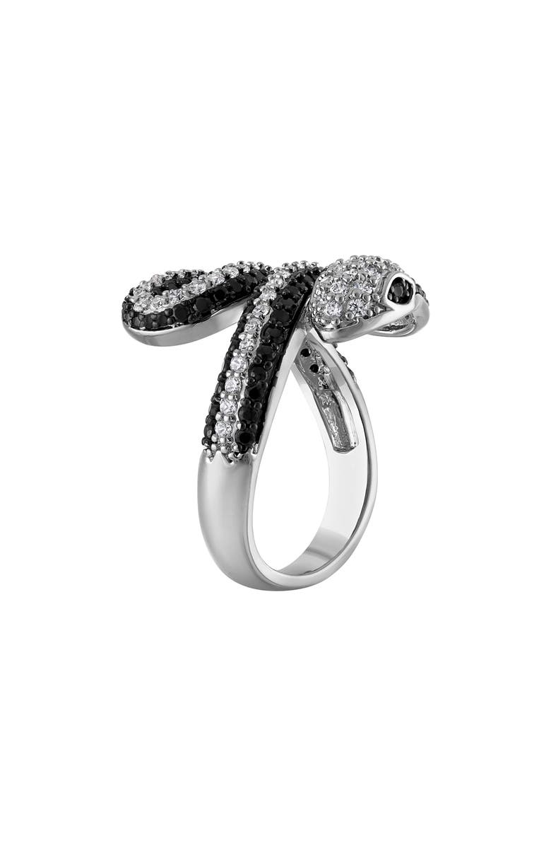 FZN Snake Pavé Cubic Zirconia Ring, Alternate, color, 