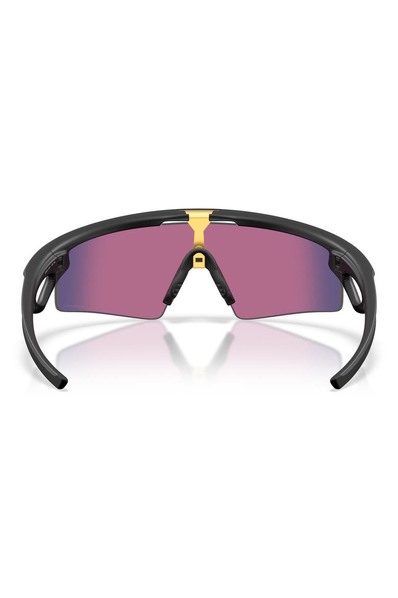 Gender Inclusive Sphaera Strike 37mm Shield Sunglasses, Alternate, color, MATTE BLACK / PRIZM ROAD