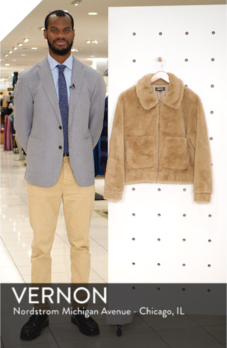 Teddy Faux Fur Jacket, sales video thumbnail