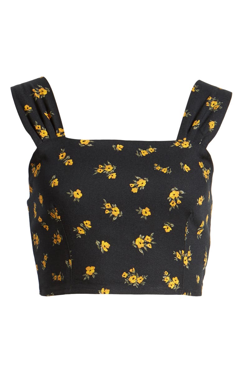 Ten Sixty Sherman Floral Crop Top, Alternate, color,