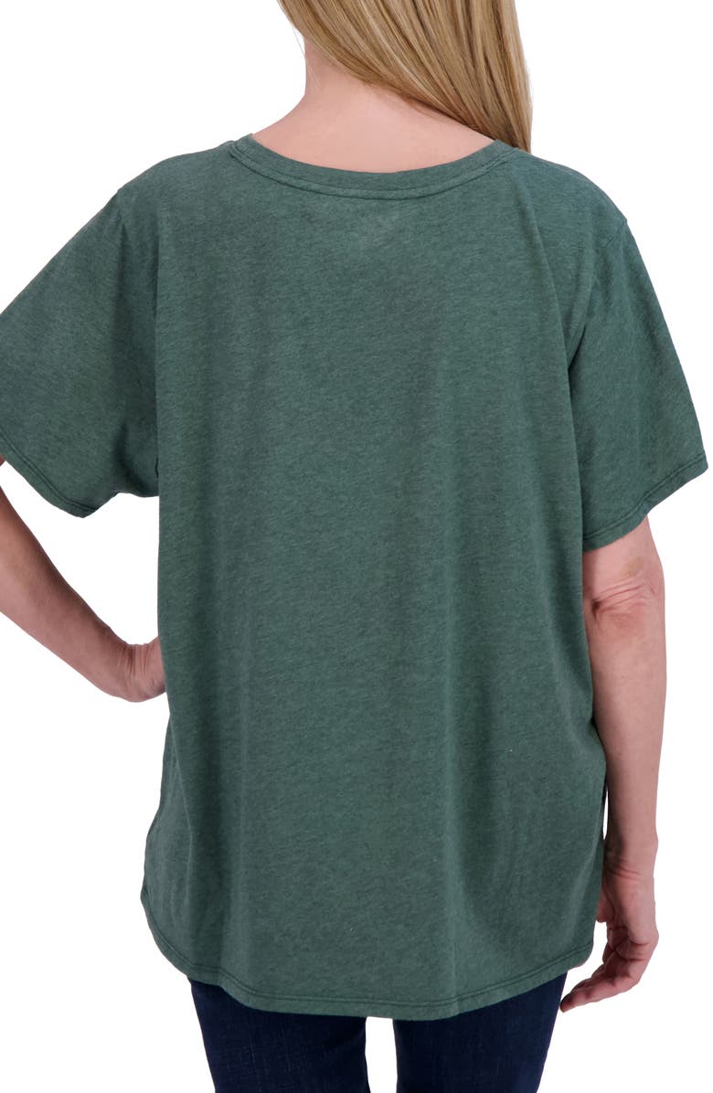 Lucky Brand Butterfly Floral Graphic T-Shirt, Alternate, color,