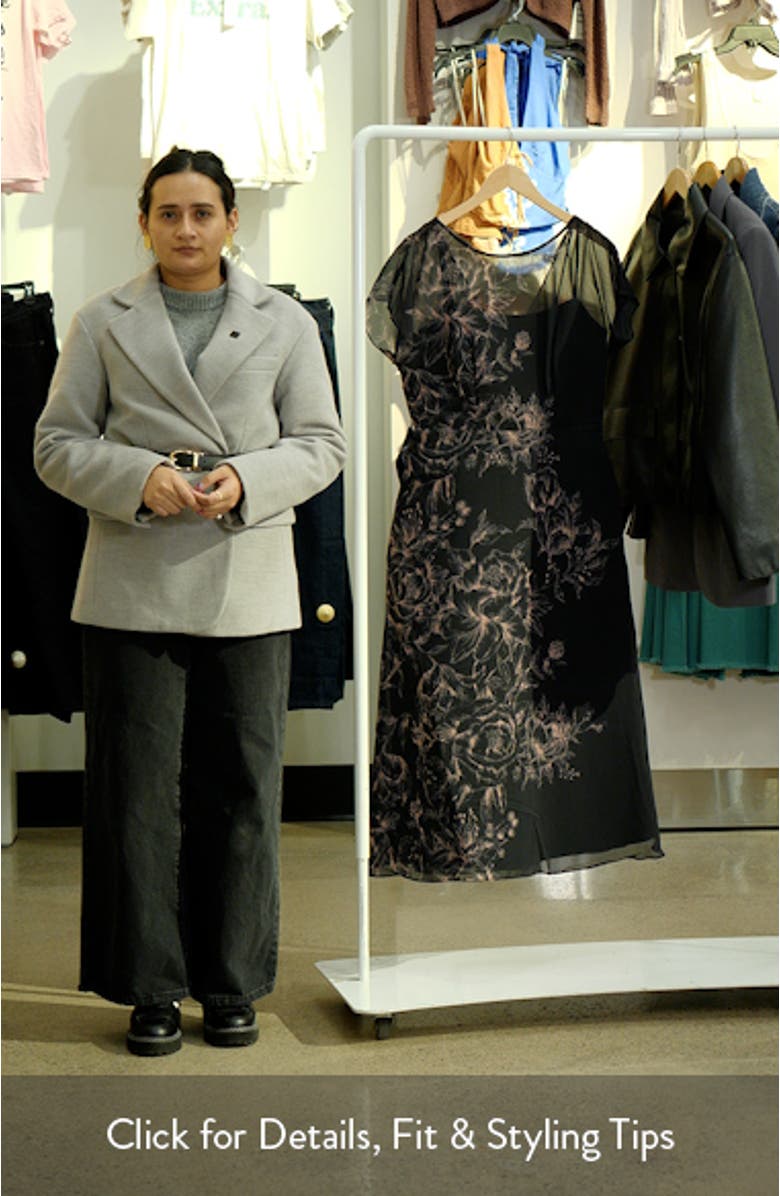 Mariellla Floral Cocktail Dress, sales video thumbnail