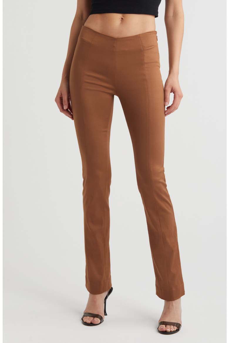 Flare Pants, Main, color, BROWN