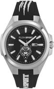PLEIN SPORT Tigermaster Quartz Silicone Strap Watch, 47mm