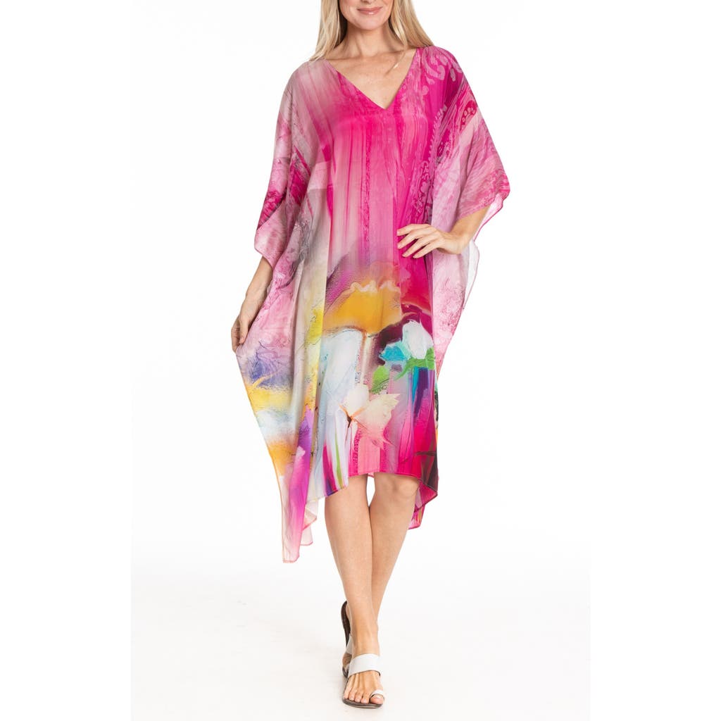 Apny Print Midi Caftan