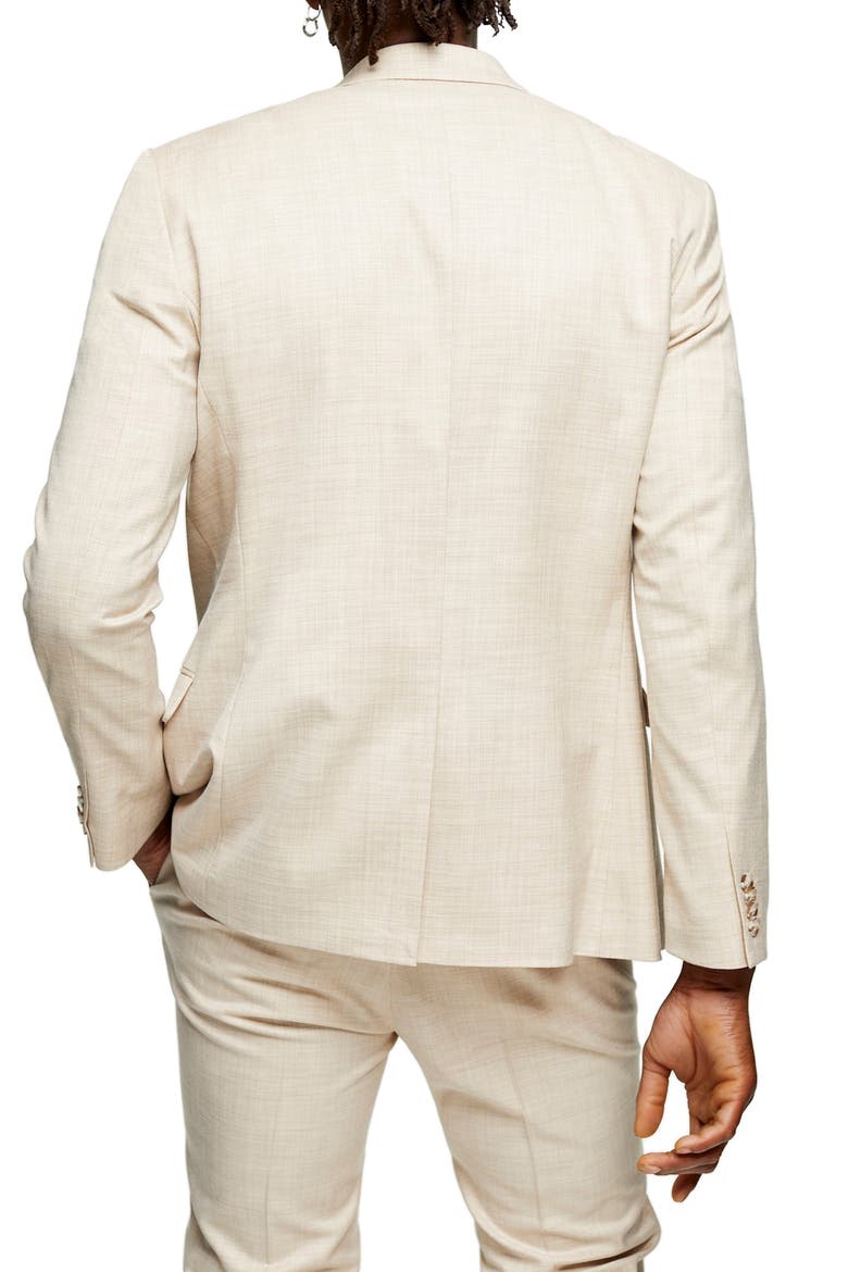Dax Slim Fit Suit Jacket, Alternate, color, STONE