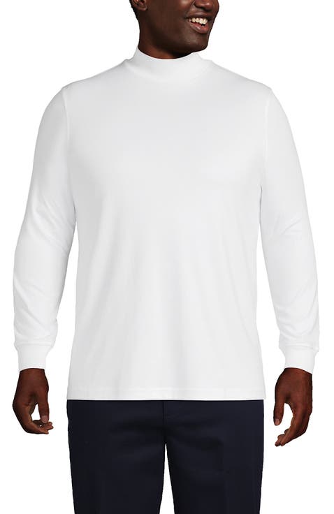Cotton Supima Mock Turtleneck