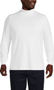Lands' End Cotton Supima Mock Turtleneck