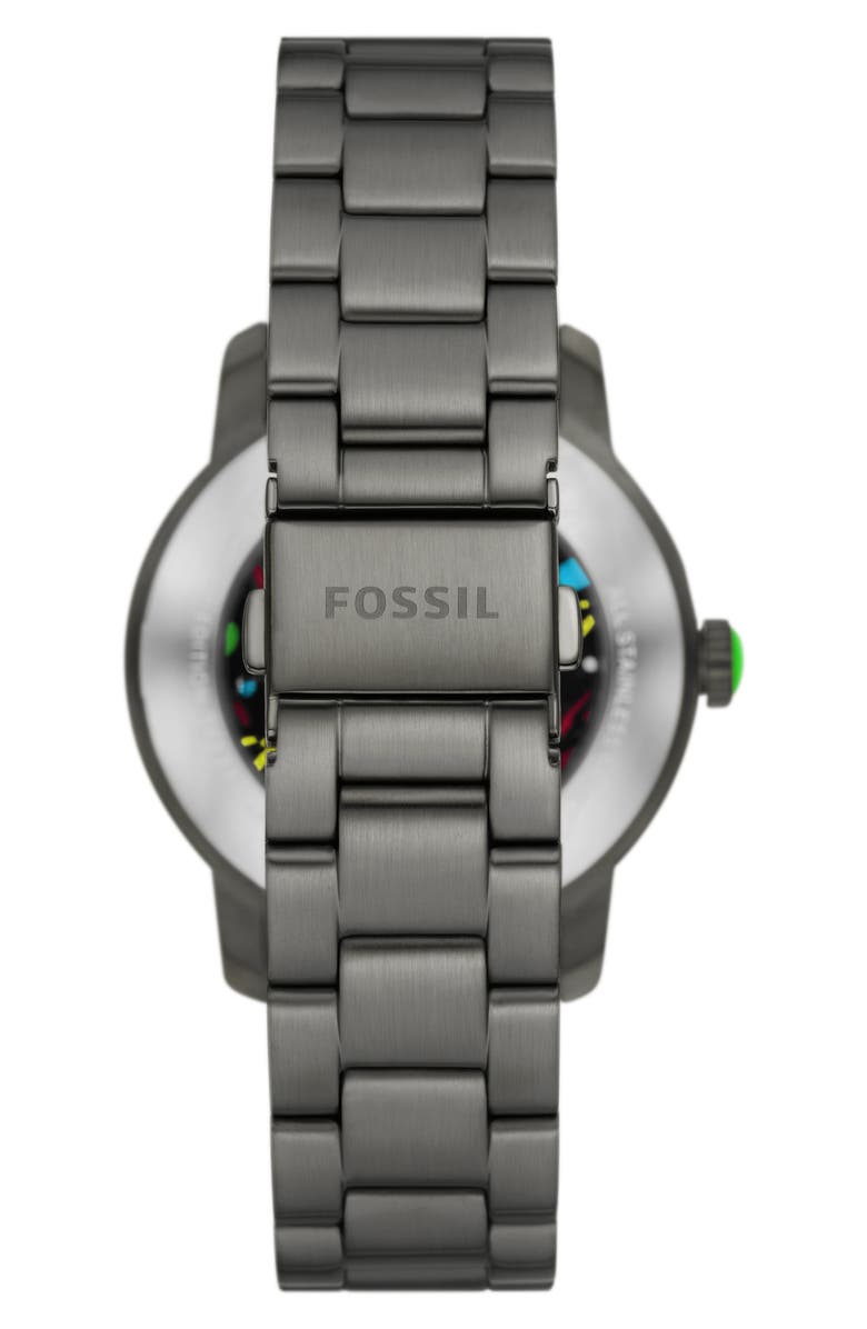 Fossil x Star Wars<sup>™</sup> Limited Edition TIE Fighter Bracelet Watch, 40mm, Alternate, color, 