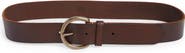 Frye Flat Leather Belt