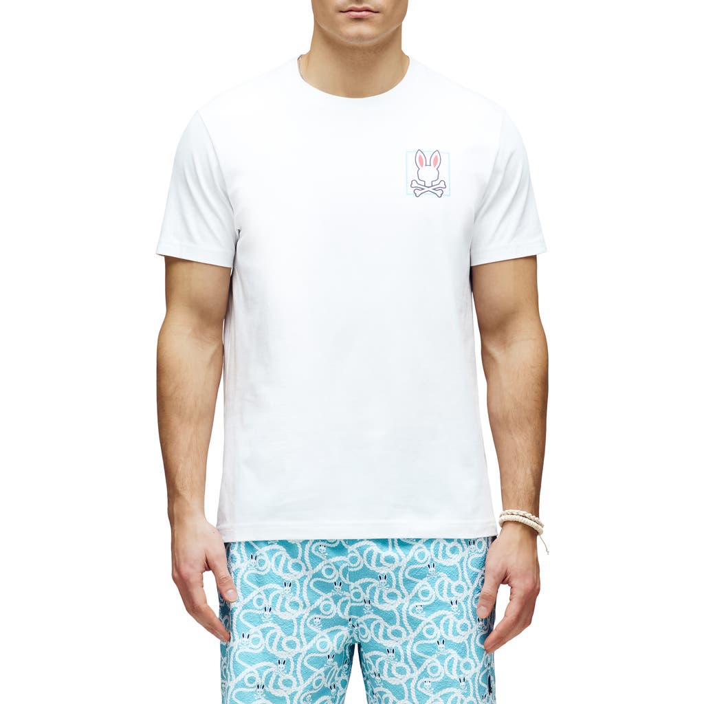 Psycho Bunny Jesse Pima Cotton Graphic T-shirt