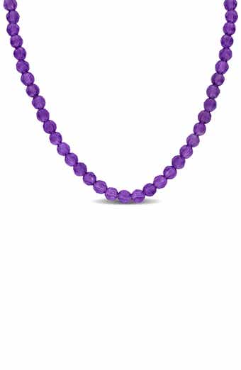 Fancy Cut Beaded Necklace