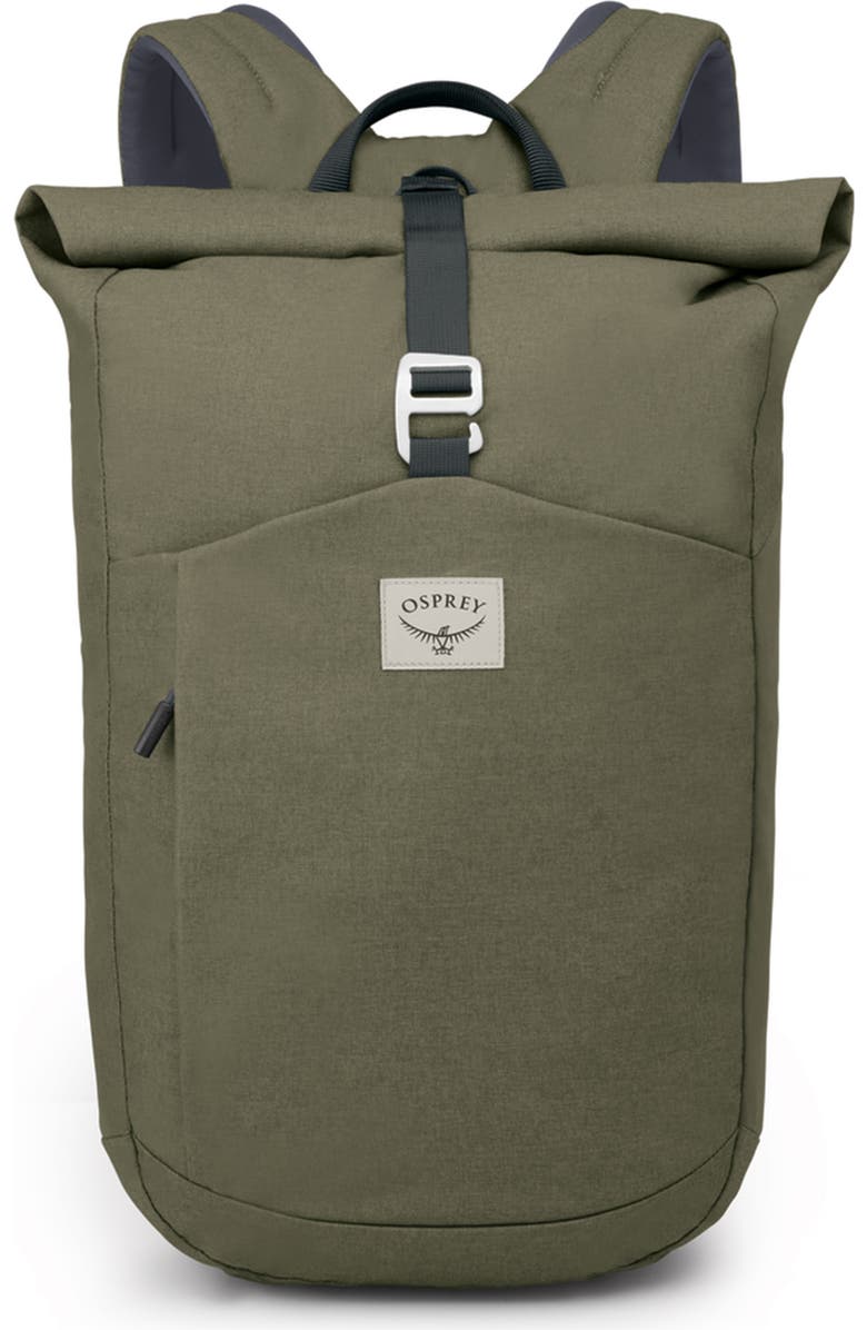 Osprey Arcane Roll Top Backpack, Main, color, Earl Grey/ Sandy Grey Heather