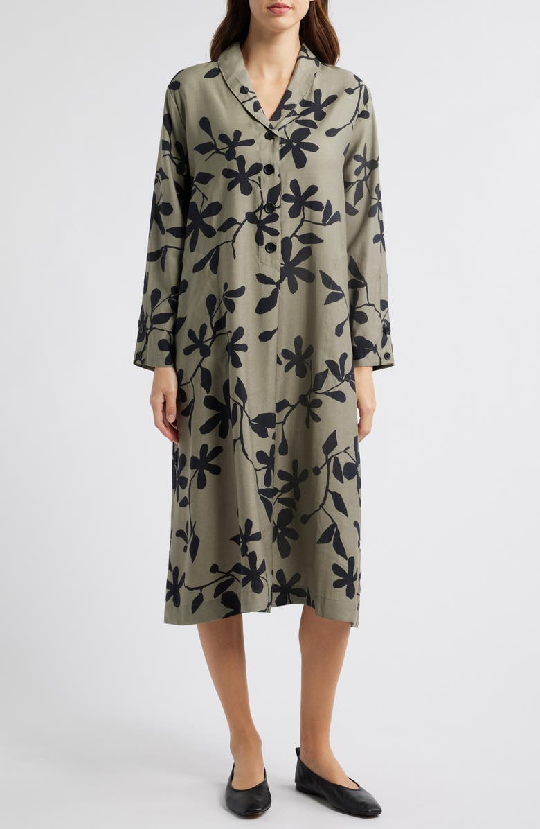Masai Copenhagen Nalchika Button Front Dress, Main, color, 