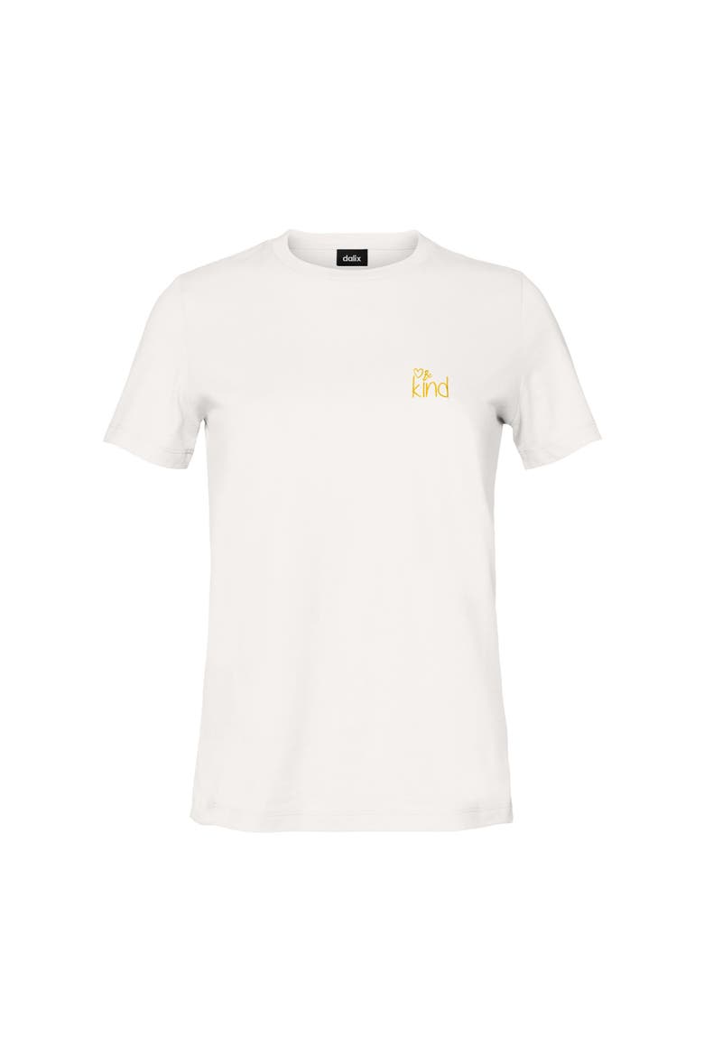 Be Kind Womens Relaxed Tee, Alternate, color, Vintage White