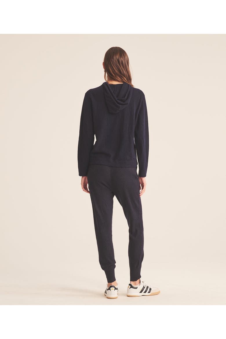 Signature Cashmere Jogger, Alternate, color, Navy