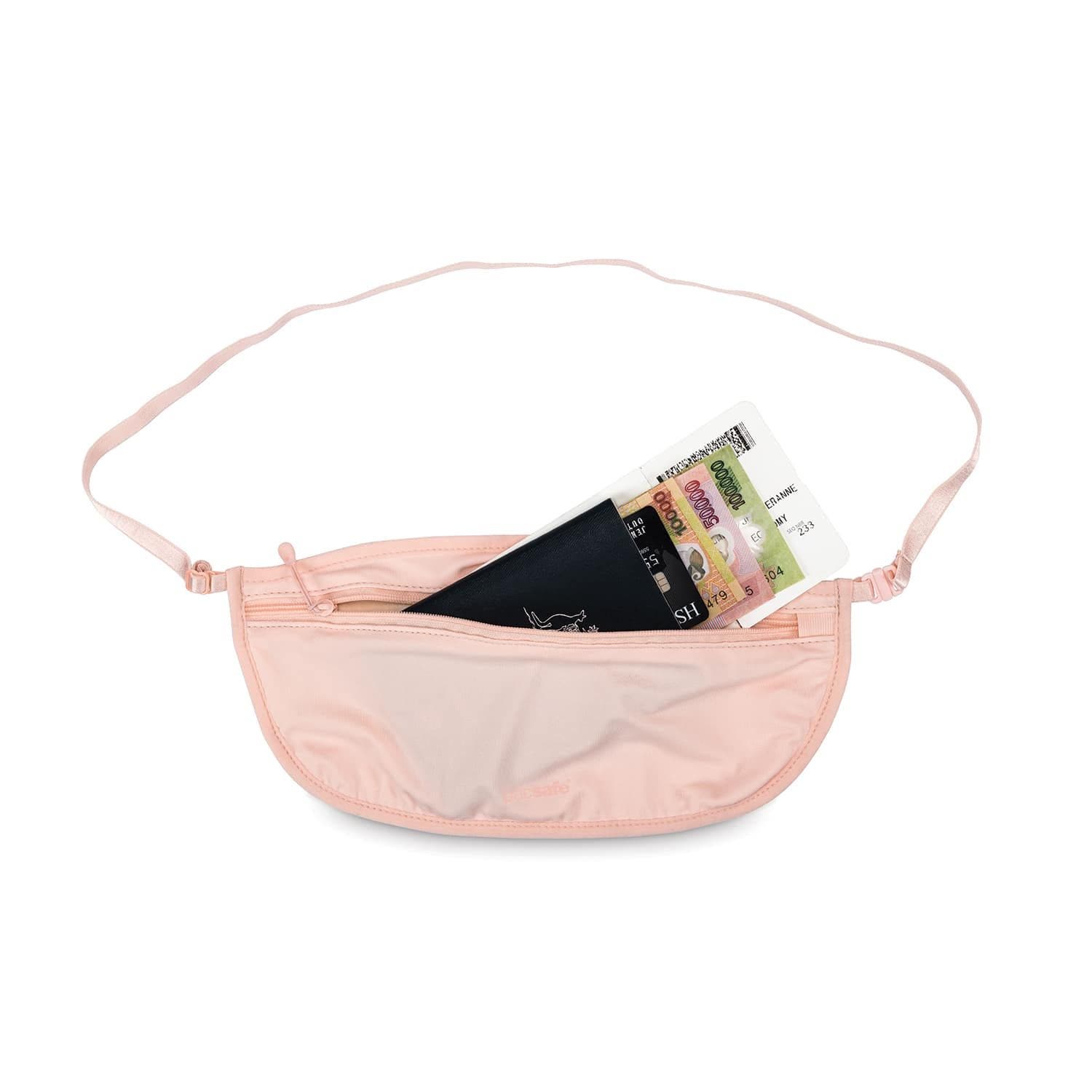 PACSAFE Coversafe S100 Secret waist band Orchid Pink, Alternate, color, Pink