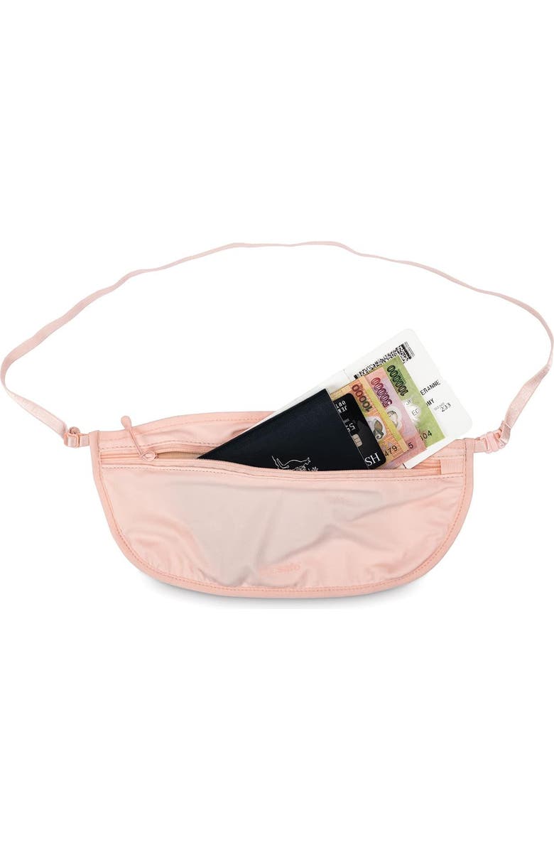PACSAFE Coversafe S100 Secret waist band Orchid Pink, Alternate, color, Pink