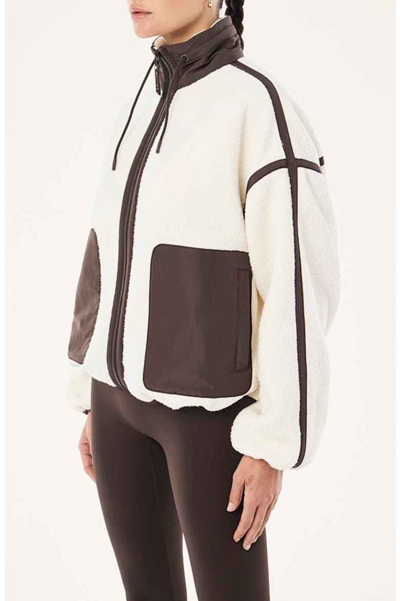 Lennon Jacket, Alternate, color, WHISPER WHITE/ COFFEE