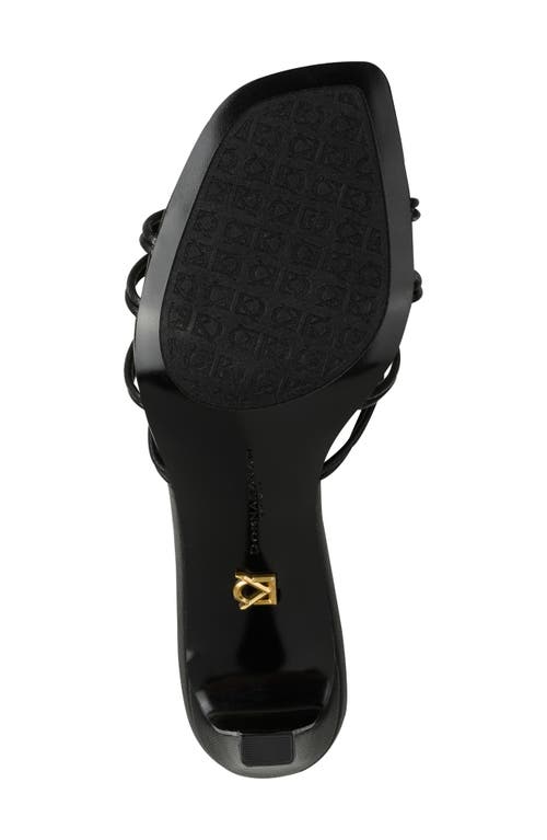 Donna Karan New York Bernade Slide Sandal In Black
