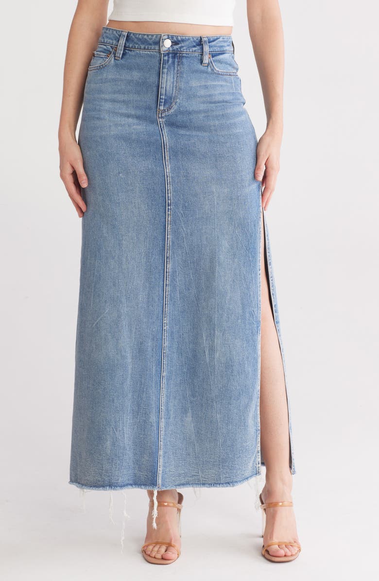 Alice + Olivia Marissa High Waist Maxi Skirt, Main, color, 