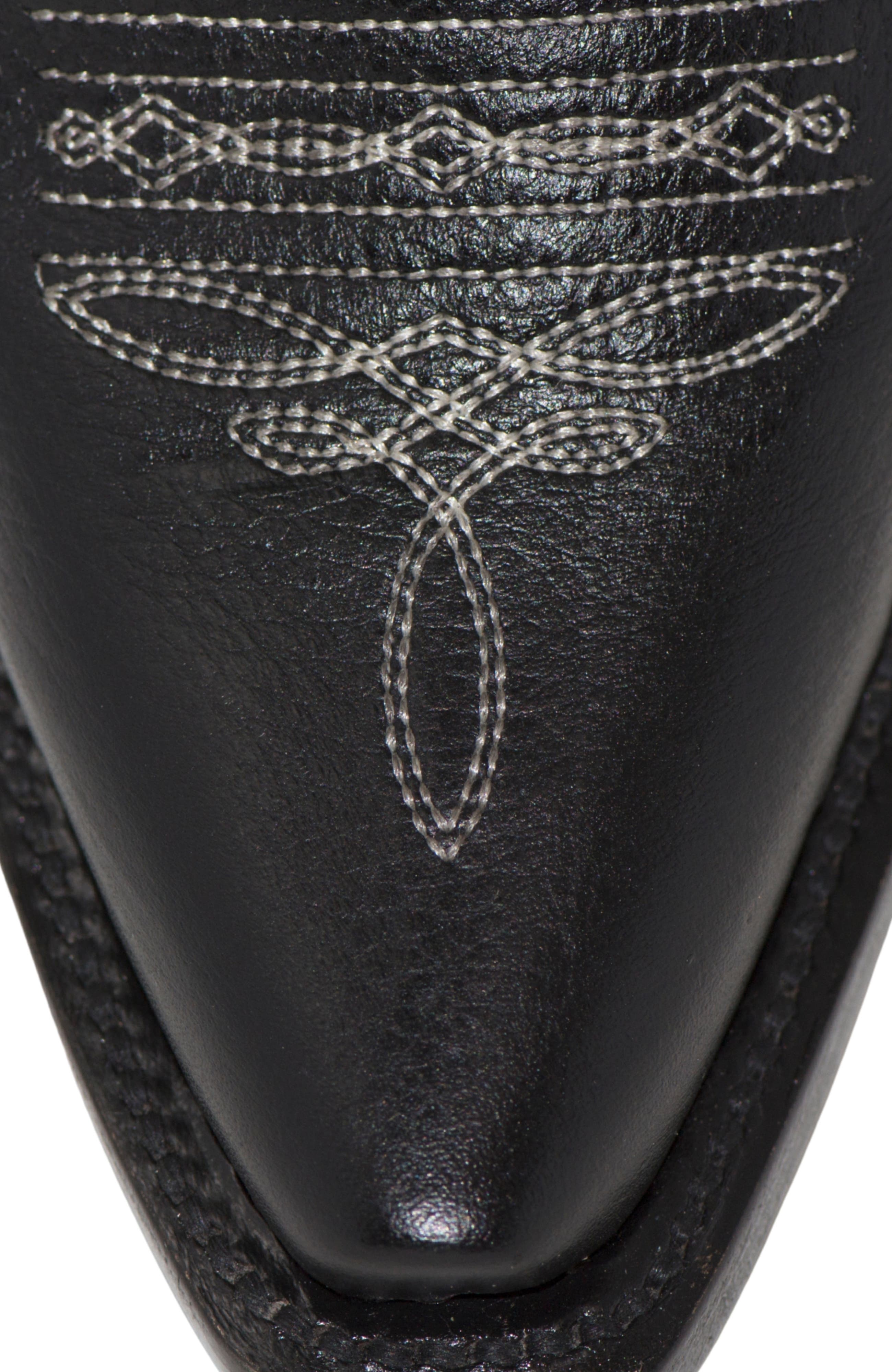 NORTALIE The Noche Western Cowboy Boot, Alternate, color, Noche