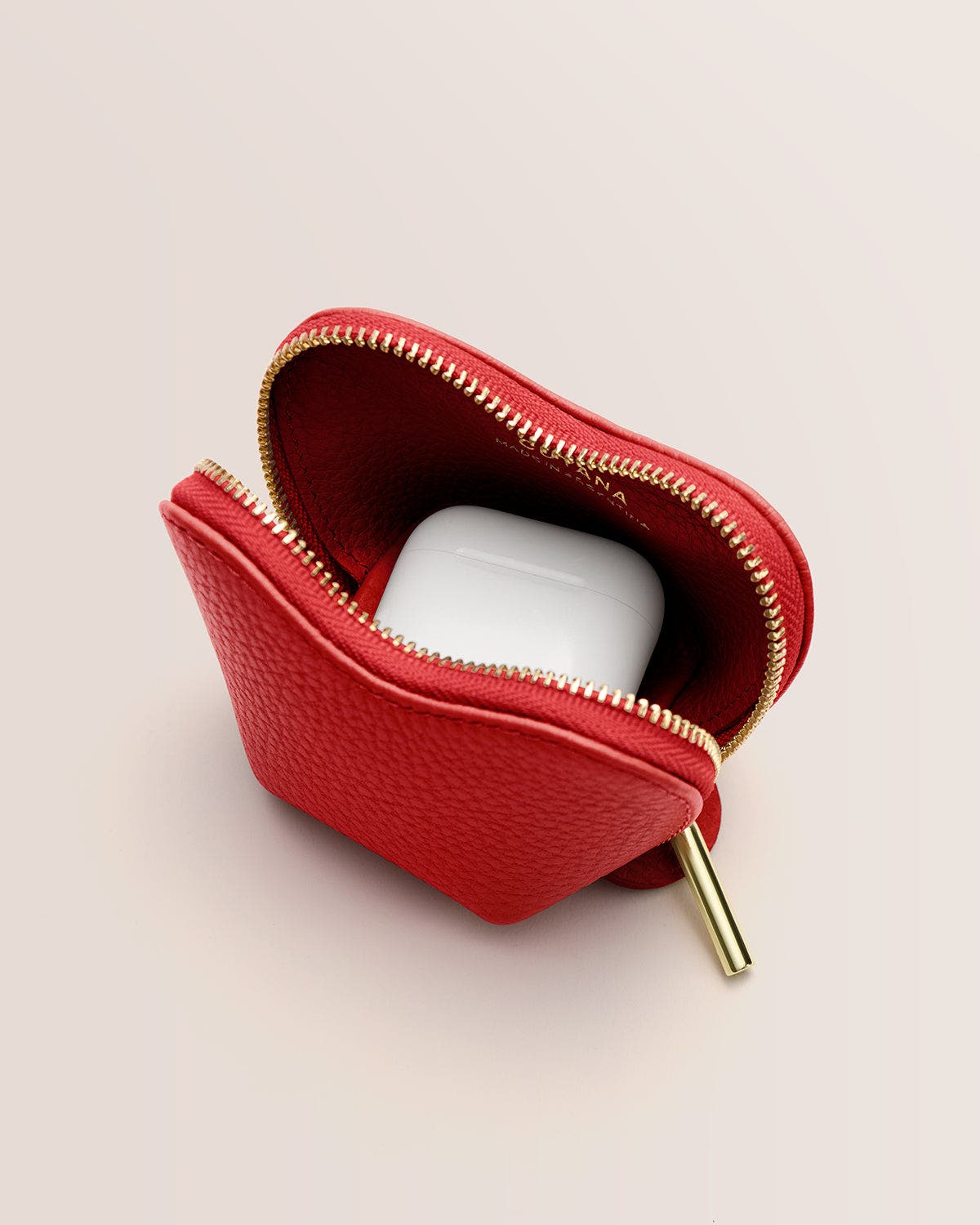 Tiny Heart Case, Alternate, color, Red