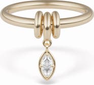 Spinelli Kilcollin Pia 18k Gold Marquise Diamond Ring