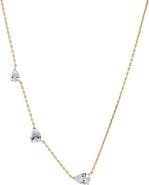 BY ADINA EDEN CZ Multi Pear Embedded Necklace