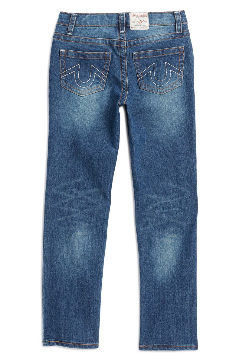 True Religion Brand Jeans Kids' Geno Slim Fit Jeans, Alternate, color, 