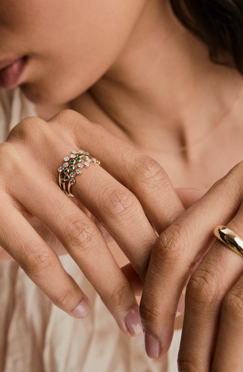 MEJURI Ziggy Ring, Alternate, color, 14K Yellow Gold