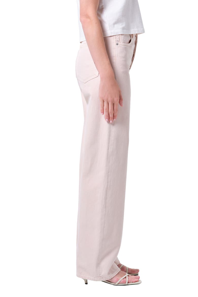 Ren High Waist Wide Leg Jeans, Alternate, color, FOUNDATION PAS