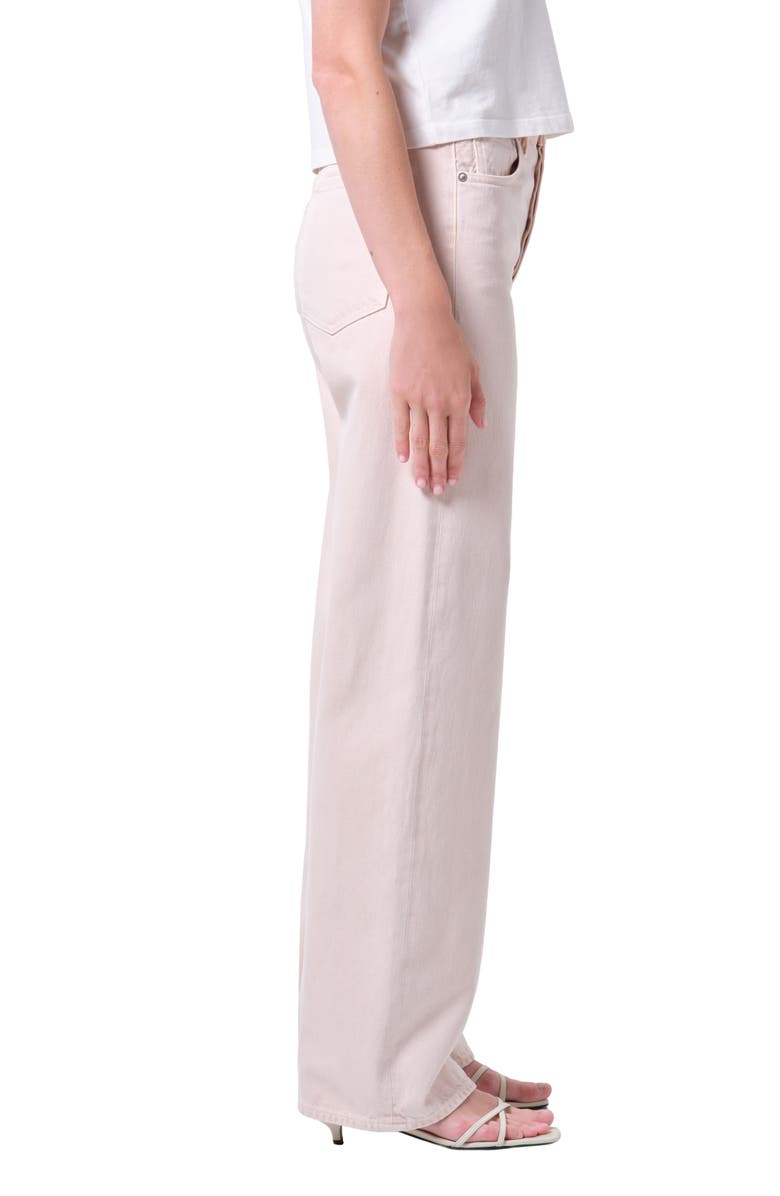 AGOLDE Ren High Waist Wide Leg Jeans, Alternate, color, Foundation Pas