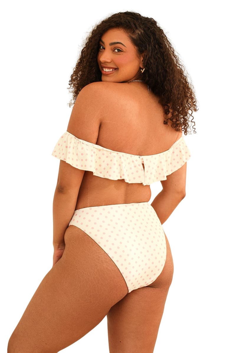 Dippin Daisys Kate Top, Alternate, color, Dotted Pink