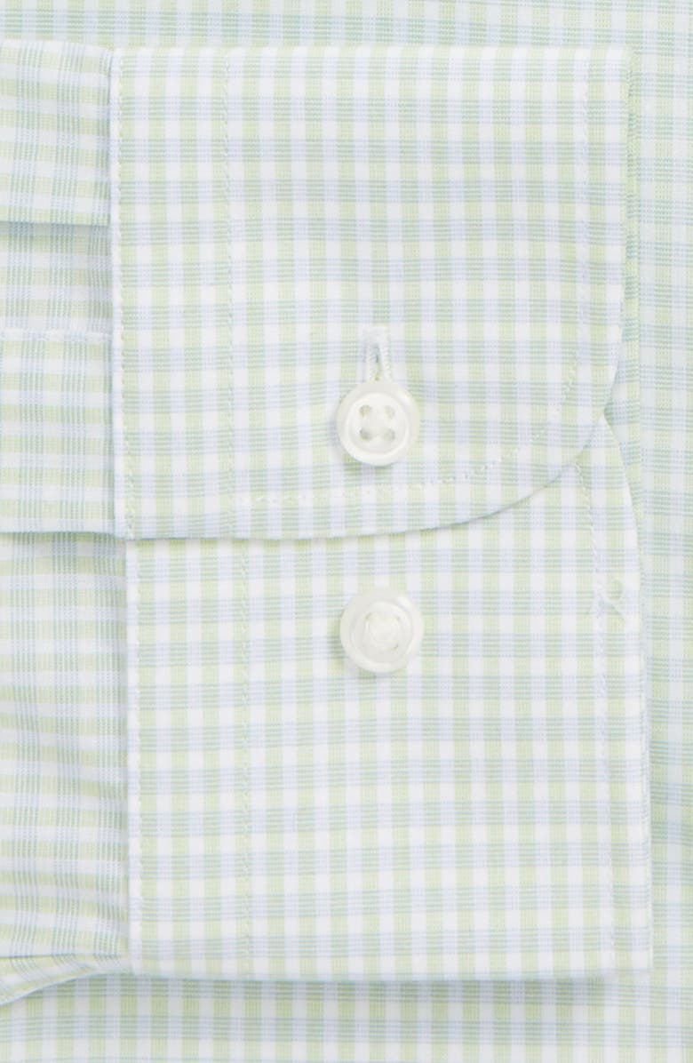 NORDSTROM MEN'S SHOP Trim Fit Non-Iron Check Dress Shirt, Alternate, color,
