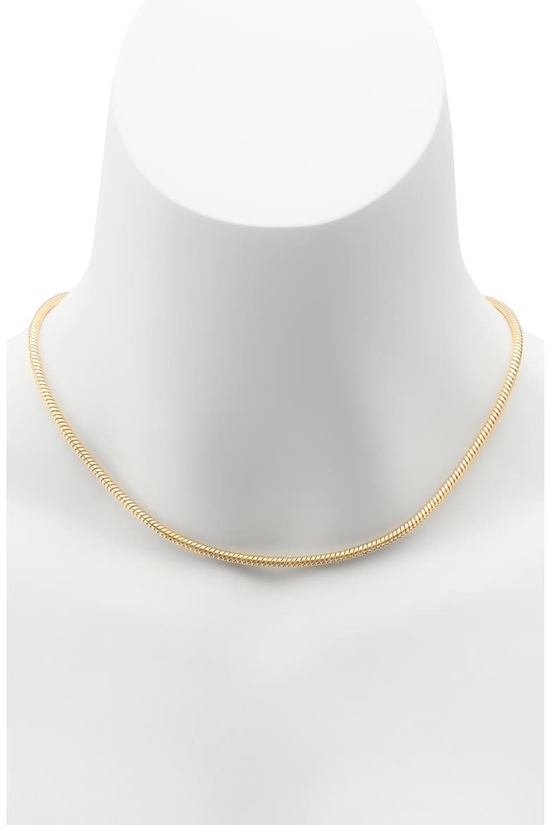 Fine Rope Chain Necklace, Alternate, color, TWO TONE