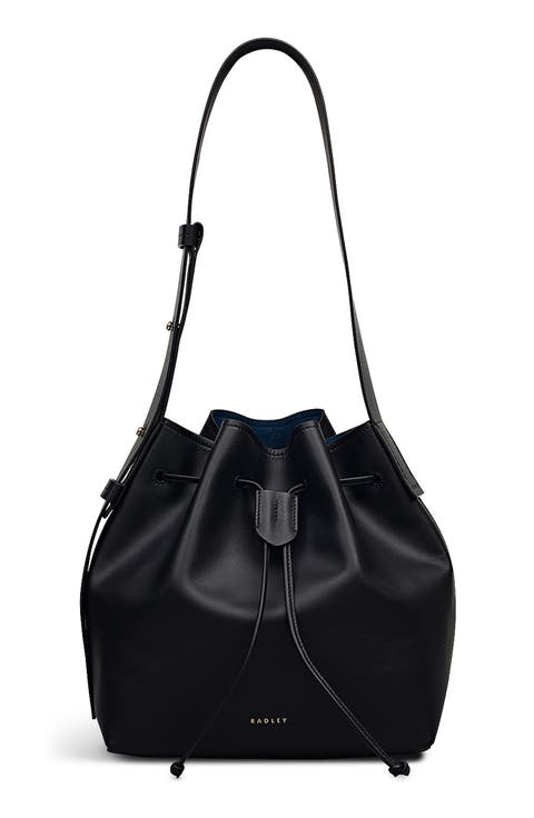 York Leather Bucket Bag