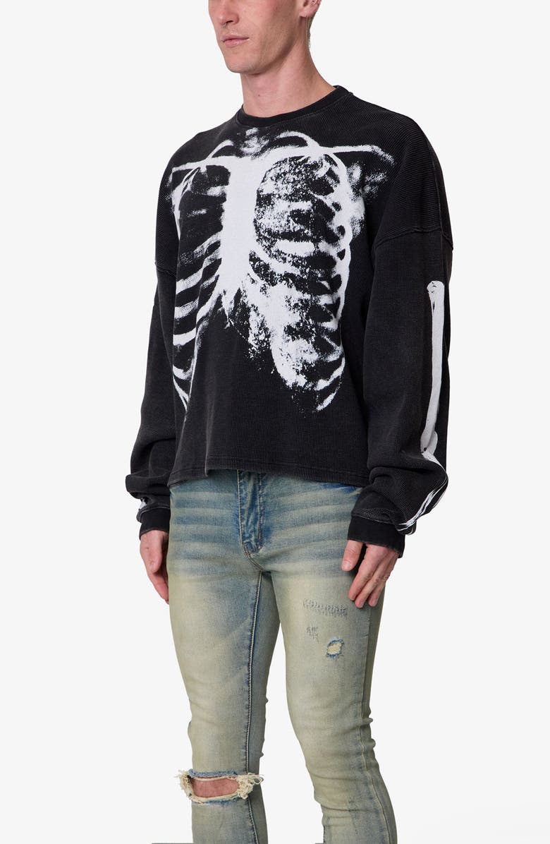 mnml X-Ray Thermal Long Sleeve Graphic T-Shirt, Alternate, color,