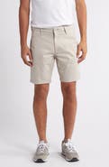 34 Heritage Arizona Flat Front Stretch Cotton Blend Shorts