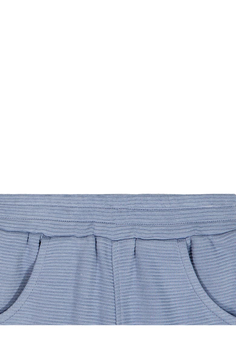 Calvin Klein Knit Top and Shorts Set, Alternate, color, Blue