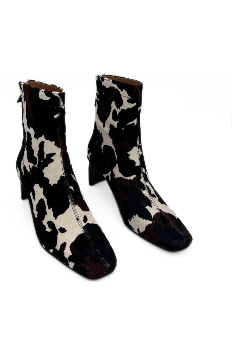 Amie Rafa Harlow Cow Bootie, Alternate, color, Cow Print